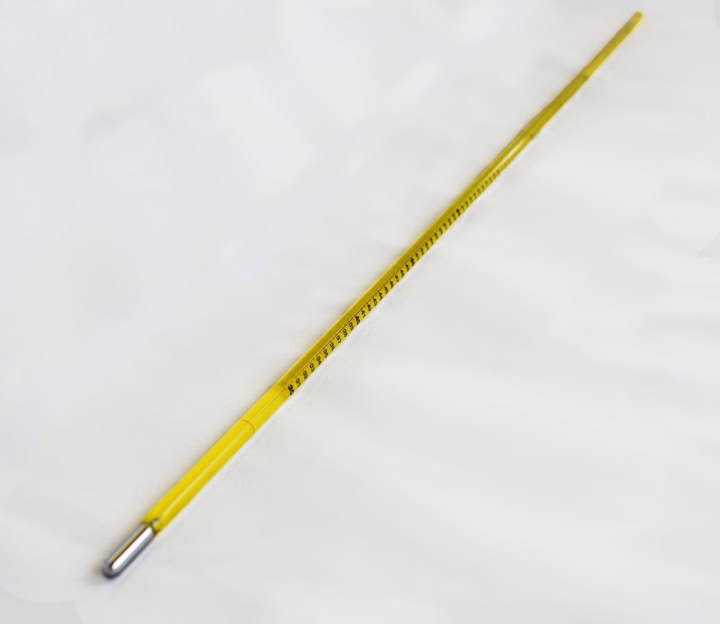 Master Thermometers, 24" Length, Liquid-In-Glass Thermometer, Yellow Back